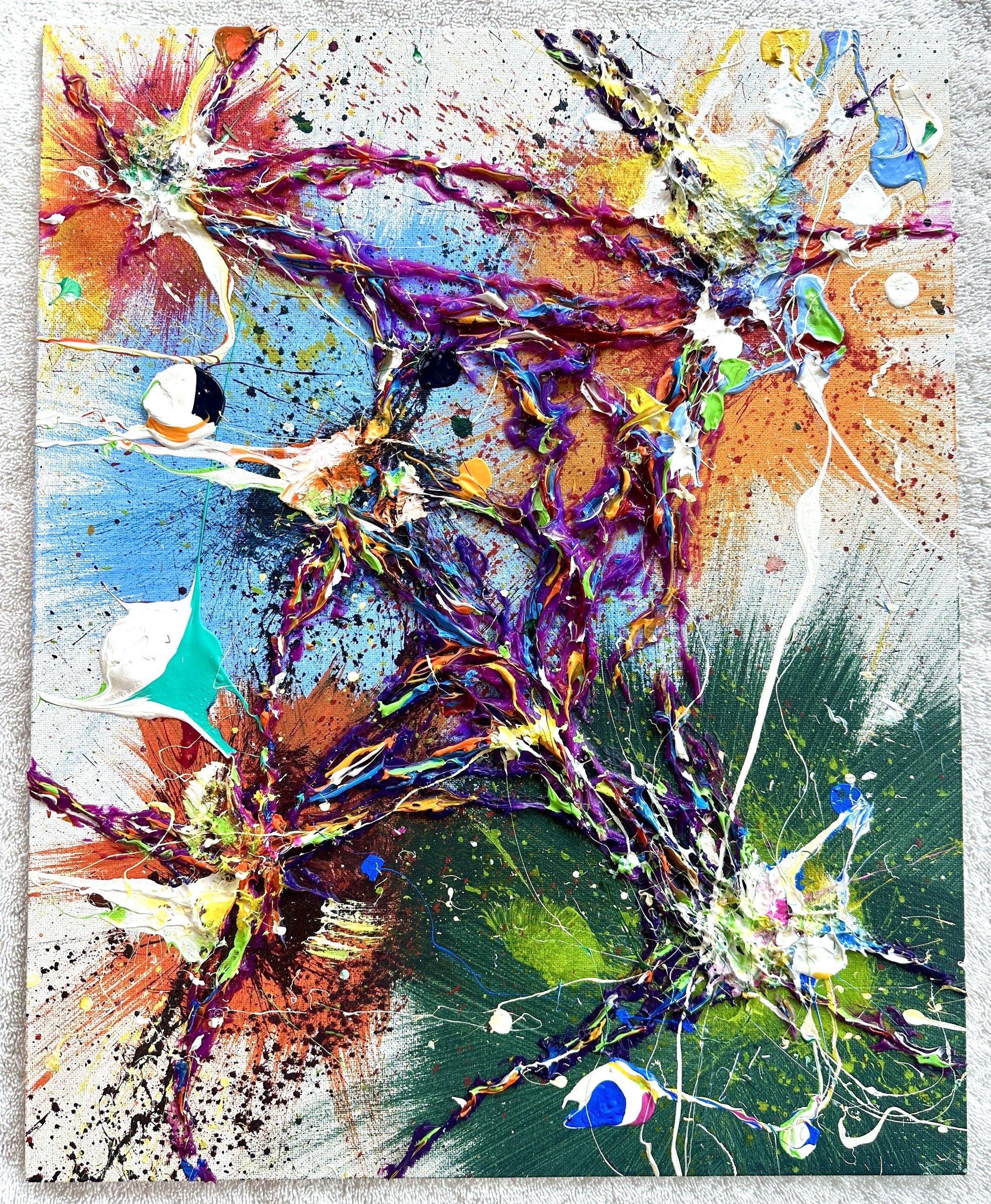 Enthusiasm painting by Mickey Stringer